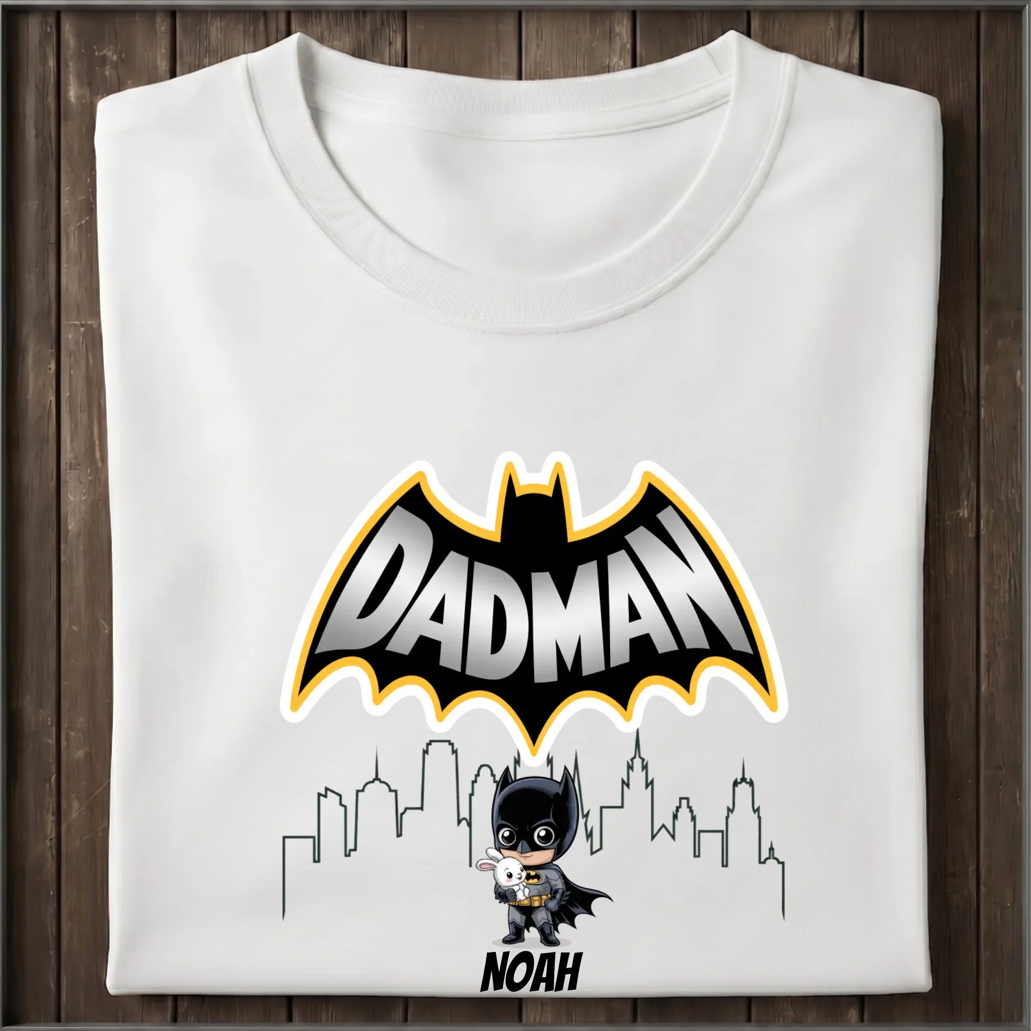 SKYLINE DADMAN - personalisierbar-Merlemagic